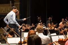 Riccardo Muti with Vincenzo Milletarì.
