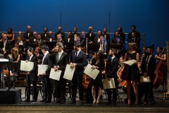 Selected students receive the RM Italian Opera Academy certificate signed by Riccardo Muti.