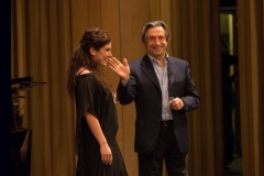Riccardo Muti presenta l’opera. Claudia Pavone, allieva cantante.
