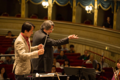 Riccardo Muti con Jiao Yang.