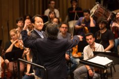 Public rehearsals with the students and the orchestra.