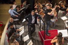 Riccardo Muti durante una prova d’orchestra su Aida – Italian Opera Academy 2017